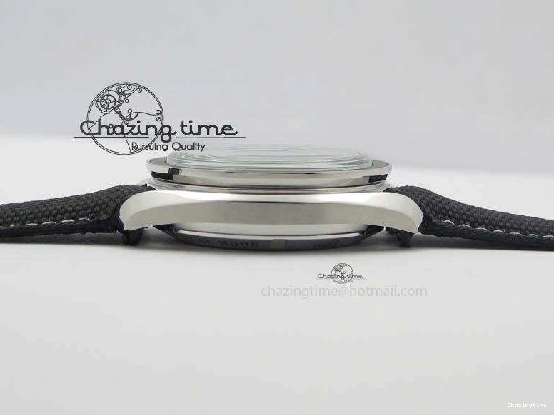 1229 TimelessDesign Speedmaster JHF SS Snoopy Award 45th Anniversary White Dial On Black Nylon Strap 8209